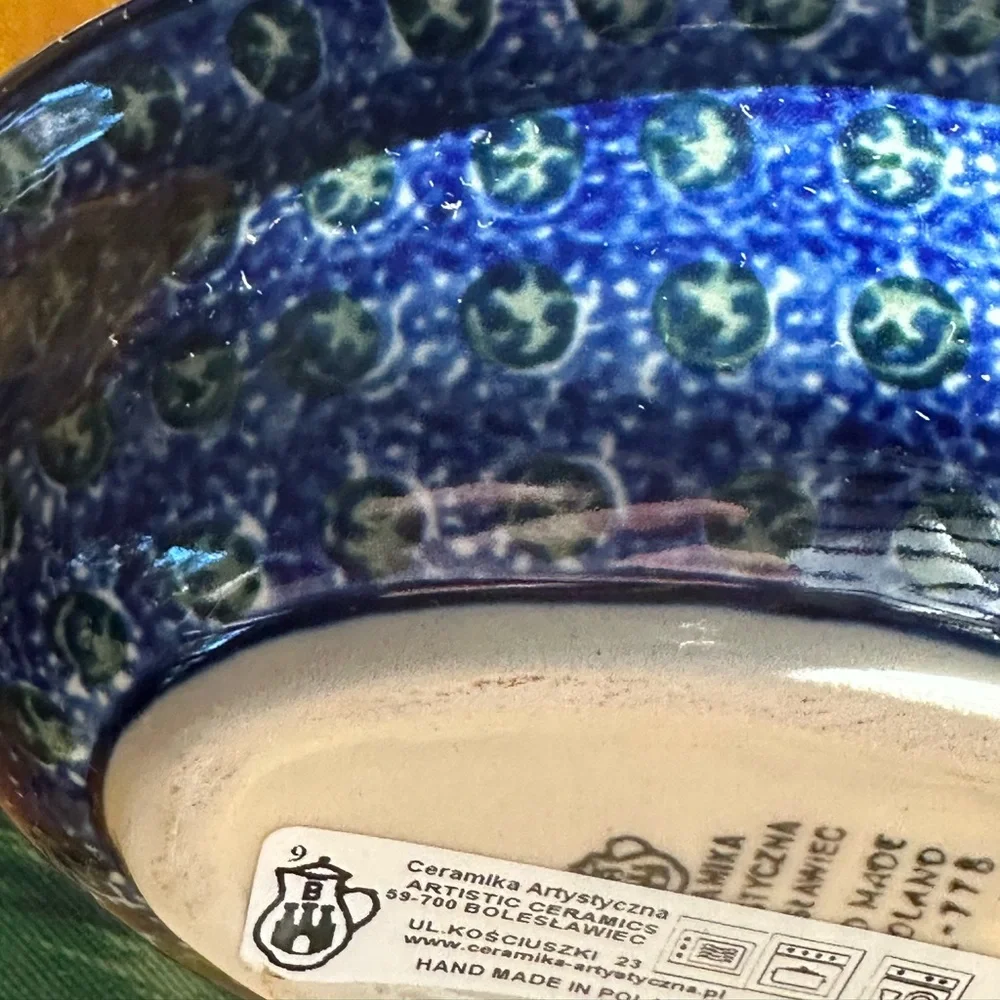 NWT Polish Pottery 5